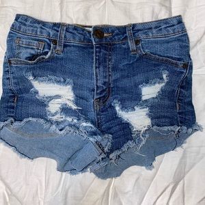 Jean shorts